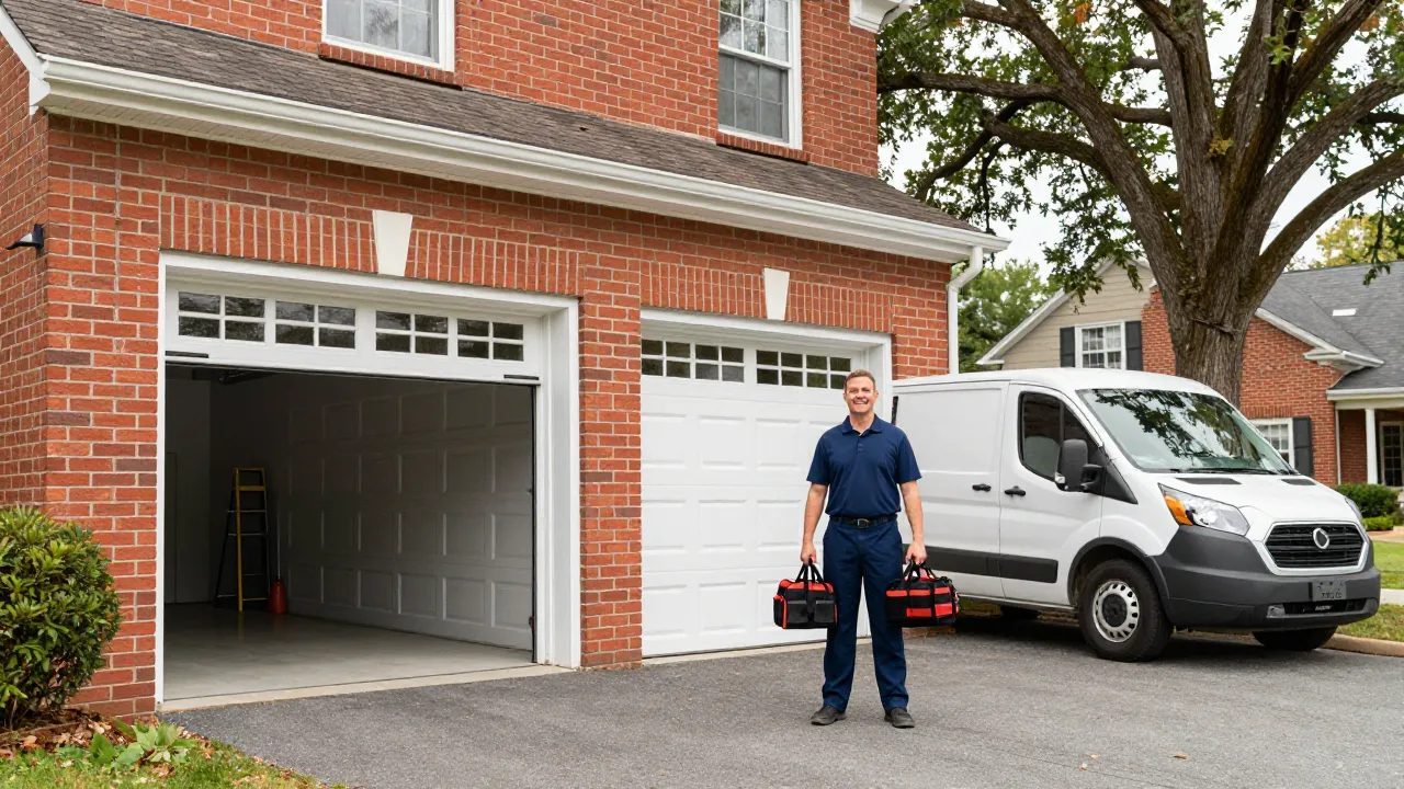 Garage Door Repair by Eagle Garage Door — licensed Maryland technician